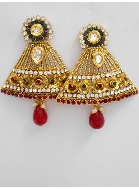 Polki Earrings